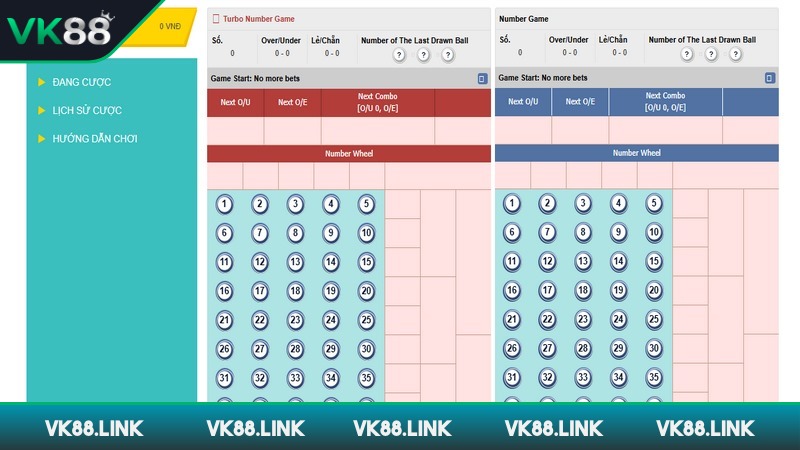 xổ số vk88 number game